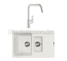 Комплект Мойка Lava D4.LAT latte + Смеситель Grohe Eurosmart 30567000