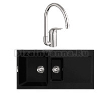 Комплект Мойка Lava D5.LAV + Смеситель Grohe Euroeco 32752000