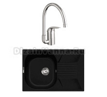 Комплект Мойка Lava L2.LAV + Смеситель Grohe Euroeco 32752000