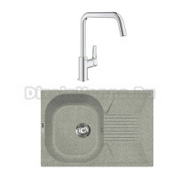 Комплект Мойка Lava L2.SCA scandic + Смеситель Grohe Eurosmart 30567000