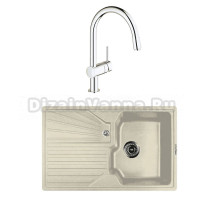 Комплект Мойка Lava L5.CRE crema + Смеситель Grohe Minta 3291800E хром