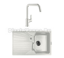 Комплект Мойка Lava L5.LAT latte + Смеситель Grohe Eurosmart 30567000