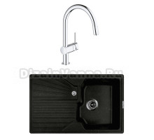 Комплект Мойка Lava L5.LAV + Смеситель Grohe Minta 3291800E хром