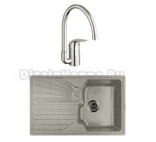 Комплект Мойка Lava L5.SCA scandic + Смеситель Grohe Euroeco 32752000