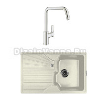 Комплект Мойка Lava L5.VNL vanilla + Смеситель Grohe Eurosmart 30567000