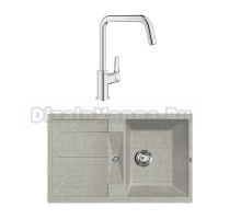 Комплект Мойка Lava L6.SCA scandic + Смеситель Grohe Eurosmart 30567000