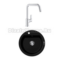 Комплект Мойка Lava R3 + Смеситель Grohe Eurosmart 30567000