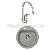 Комплект Мойка Lava R3 scandic + Смеситель Grohe Euroeco 32752000