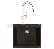 Комплект Мойка Lava U1 + Смеситель Grohe Minta 3291800E хром