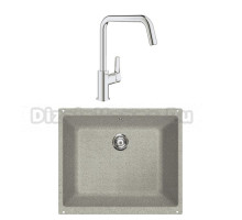Комплект Мойка Lava U1 scandic + Смеситель Grohe Eurosmart 30567000