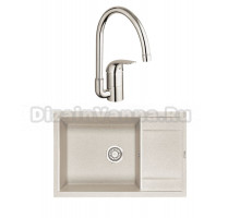 Комплект Мойка Granula 7805, пирит + Смеситель Grohe Euroeco 32752000