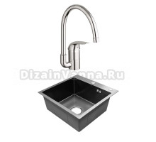 Комплект Мойка AZARIO Sabrina 00091300 + Смеситель Grohe Euroeco 32752000