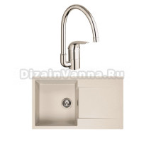 Комплект Мойка Reginox Amsterdam 10 3,5 caffe silvery + Смеситель Grohe Euroeco 32752000