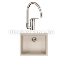 Комплект Мойка Reginox Amsterdam 50 3,5 caffe silvery + Смеситель Grohe Euroeco 32752000