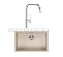 Комплект Мойка Reginox Amsterdam 72 3,5 caffe silvery + Смеситель Grohe Eurosmart 30567000