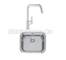 Комплект Мойка Reginox Chicago L BBQ 316 с крышкой + Смеситель Grohe Eurosmart 30567000