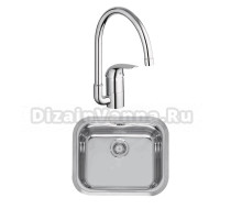 Комплект Мойка Reginox Chicago LUX OKG сталь + Смеситель Grohe Euroeco 32752000