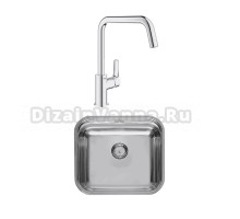 Комплект Мойка Reginox Colorado L Comfort New LUX OKG (c/box) сталь + Смеситель Grohe Eurosmart 30567000