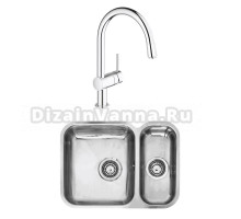 Комплект Мойка Reginox Montana U LUX OKG L + Смеситель Grohe Minta 3291800E хром