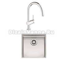 Комплект Мойка Reginox New York LUX 3,5 (c/box) L 40x40 + Смеситель Grohe Minta 3291800E хром