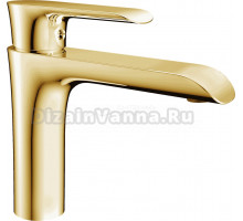 Смеситель для раковины AltroBagno Costanza 0125 Or золото