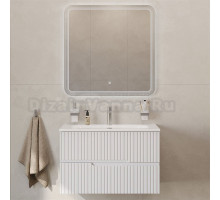 Мебель для ванной комнаты Cezares Duet 80 bianco lucido, раковина Cezares CZR-8073-80