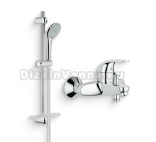 Душевой комплект Смеситель Grohe Euroeco 32743000 + Гарнитур Euphoria 110 Massage 27231001
