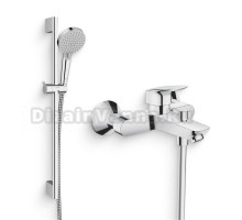 Душевой комплект Смеситель Hansgrohe Logis 71400000 + Гарнитур Vernis Blend 26275000 хром