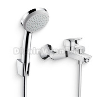 Душевой комплект Гарнитур Hansgrohe Croma 100 Vario 27594000 Porter'S + Смеситель Logis 71400000