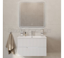 Мебель для ванной комнаты Cezares Duet 80 bianco lucido, раковина Cezares CZR-8095-80