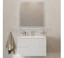 Мебель для ванной комнаты Cezares Duet 80 bianco opaco, раковина Cezares CZR-8073-80