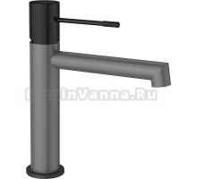 Смеситель для раковины AltroBagno Intento 0127 GrNe серый, черный