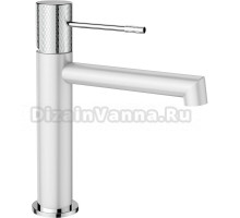 Смеситель для раковины AltroBagno Intento 0132 BiOp матовый белый