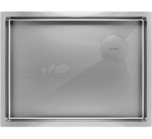 Мойка кухонная Paulmark Next-Skew PM885844-BS брашированная сталь + Жидкое мыло Grass Milana