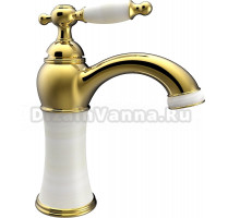 Смеситель для раковины AltroBagno Opera 0118 OrGi золото