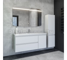 Мебель для ванной комнаты Caprigo Forte 120 R белая