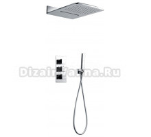 Душевой комплект AltroBagno Cascata 040101 Cr С ВНУТРЕННЕЙ ЧАСТЬЮ, хром