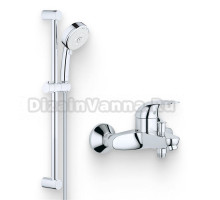 Душевой комплект Гарнитур Grohe Tempesta Cosmopolitan 27786002 + Смеситель Euroeco 32743000
