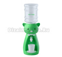 Кулер для воды VATTEN kids Kitty lime, в ассортименте