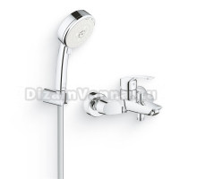 Душевой комплект Гарнитур Grohe Tempesta Cosmopolitan 27588002 + Смеситель Eurosmart 33300003