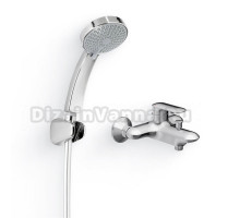 Душевой комплект Смеситель Jacob Delafon Kumin E99460-CP + Гарнитур Citrus E12904-CP