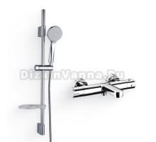 Душевой комплект Гарнитур Olive'S BD02 + Термостат Termo 34200TM для ванны с душем