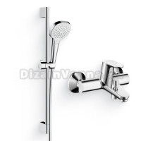 Душевой комплект Смеситель Hansgrohe Focus E2 31940000 + Гарнитур Croma Select E Vario 26582400