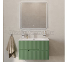 Мебель для ванной комнаты Cezares Duet 80 фисташковый софт, раковина Cezares CZR-8073-80