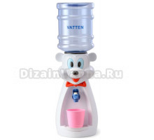 Кулер для воды VATTEN kids Mouse white, в ассортименте