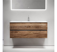 Тумба с раковиной Sancos Urban 120 дуб чарльстон, белая раковина CN7006