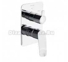 Встраиваемый смеситель для душа и ванны Ramonsoler New Fly 571502S С ВНУТРЕННЕЙ ЧАСТЬЮ, хром
