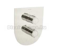 Термостатический смеситель встраиваемый Ramonsoler Urban chic 218712SNC С ВНУТРЕННЕЙ ЧАСТЬЮ, никель
