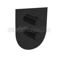 Термостатический смеситель встраиваемый Ramonsoler Urban chic 218712SNM С ВНУТРЕННЕЙ ЧАСТЬЮ, черный