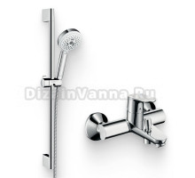 Душевой комплект Смеситель Hansgrohe Focus E2 31940000 + Гарнитур Crometta 100 Multi 26650400
